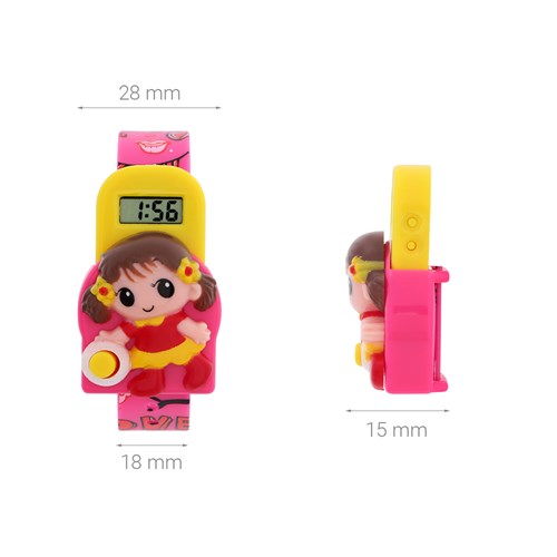 Đồng hồ SMILE KID 28 mm Trẻ em SL117-02 Màu Hồng