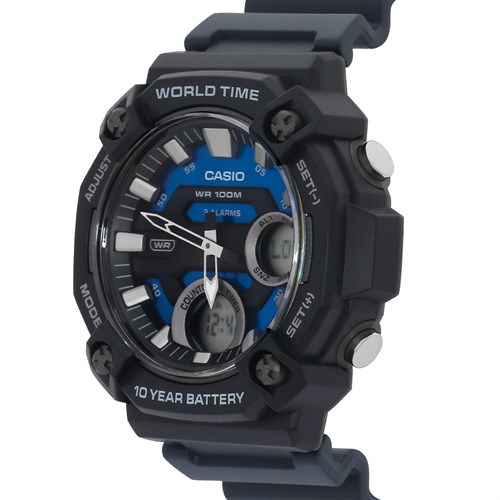 Đồng hồ Casio 51 mm Nam AEQ-120W-2AVDF Màu Xanh Dương