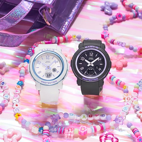 Đồng hồ BABY-G BGA-290 41.5 mm Nữ BGA-290DR-7ADR Màu Trắng