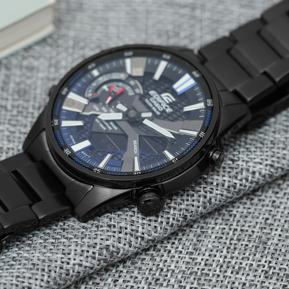 Đồng hồ EDIFICE 46 mm Nam ECB-S100DC-2ADF