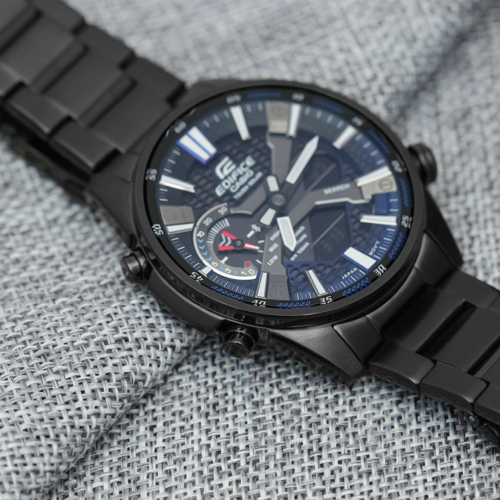 Đồng hồ EDIFICE 46 mm Nam ECB-S100DC-2ADF