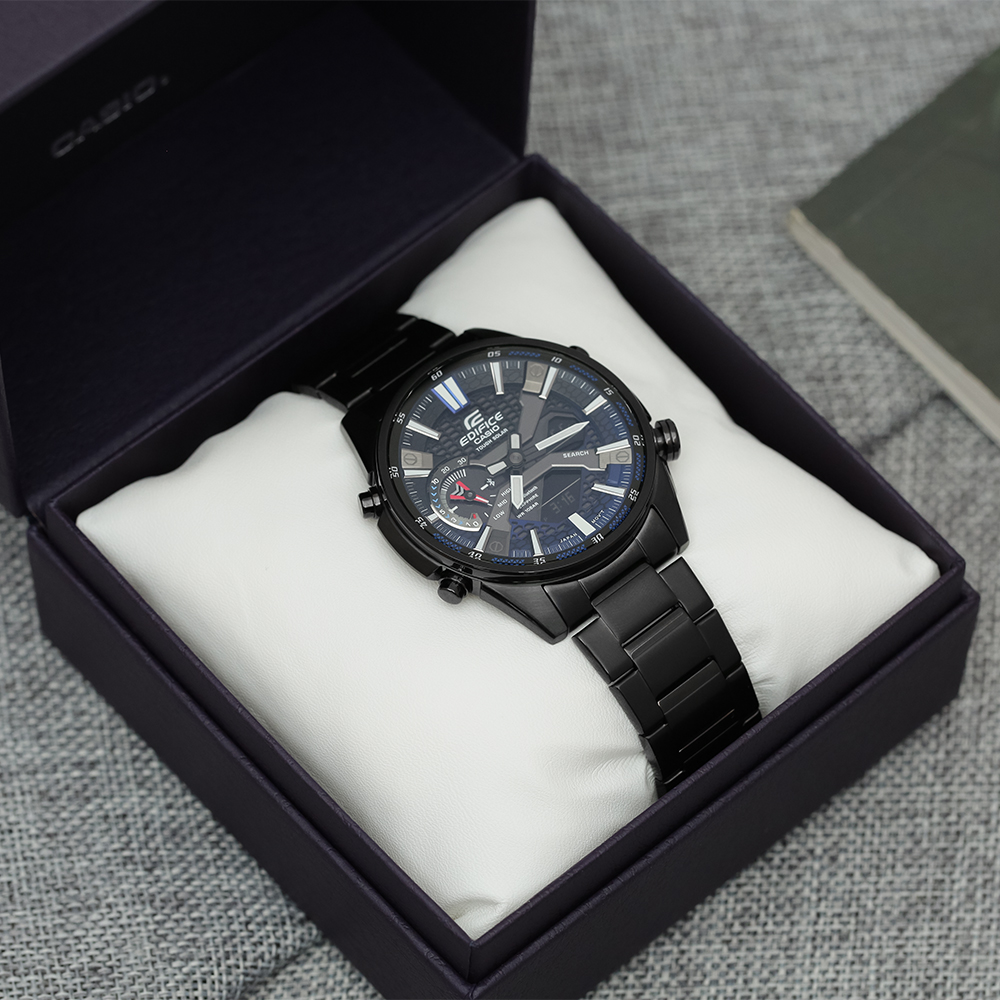 Đồng hồ EDIFICE 46 mm Nam ECB-S100DC-2ADF