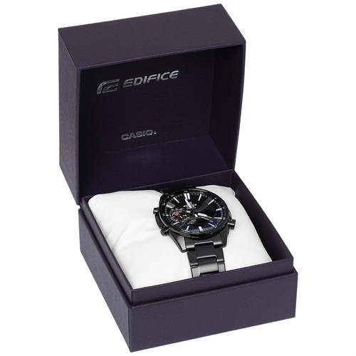 Đồng hồ EDIFICE 46 mm Nam ECB-S100DC-2ADF Màu Đen