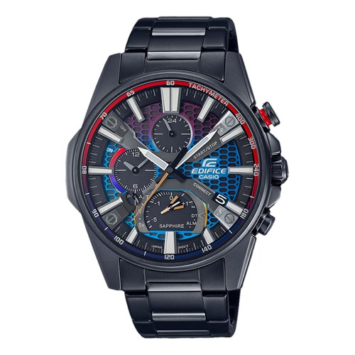 Đồng hồ EDIFICE 47 mm Nam EQB-1200HG-1ADR Màu Đen