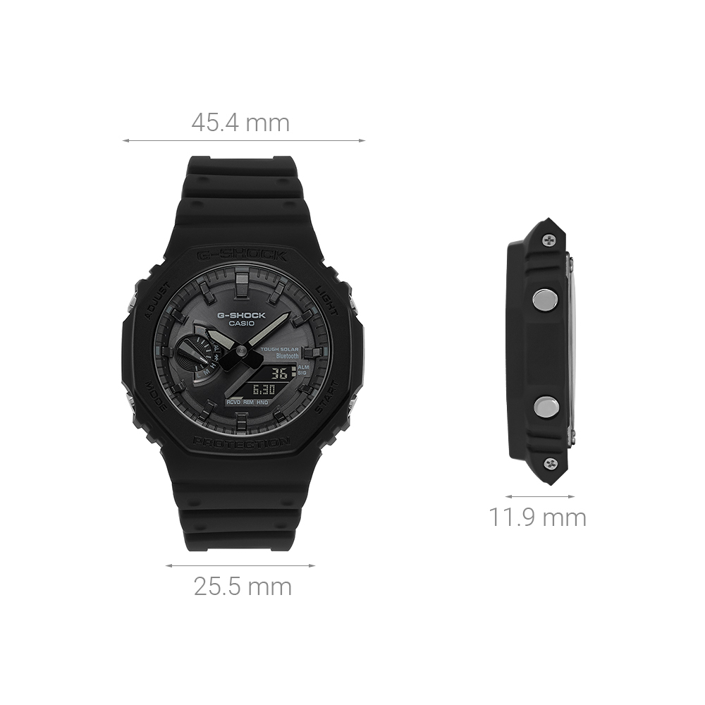 Đồng hồ G-SHOCK 2100 45.4 mm Nam GA-B2100-1A1DR - 7