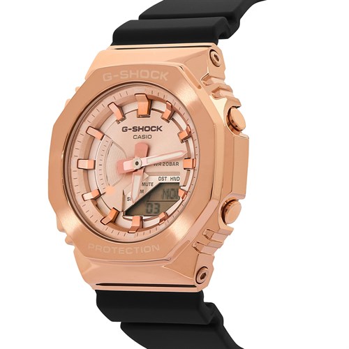 Đồng hồ G-SHOCK 2100 40.4 mm Nữ GM-S2100PG-1A4DR Màu Đen