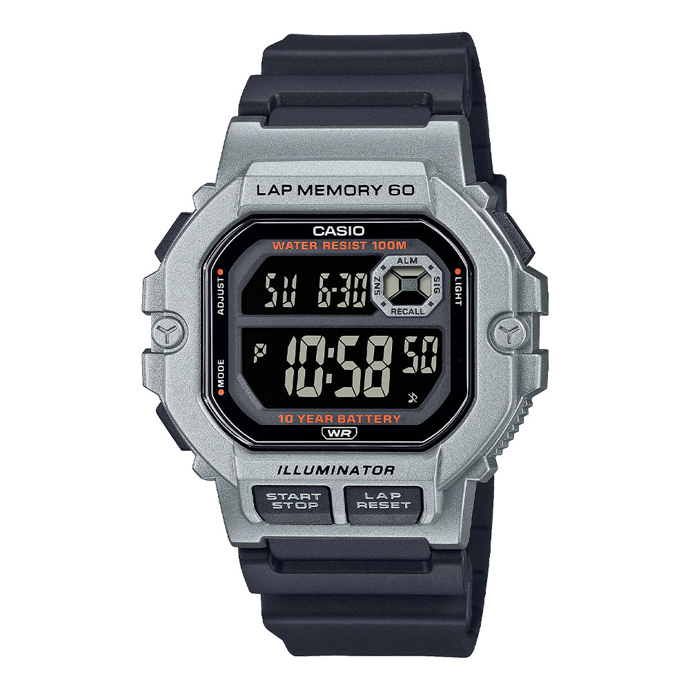 Đồng hồ Casio Timeless 44.5 mm Nam WS-1400H-1BVDF Màu Đen