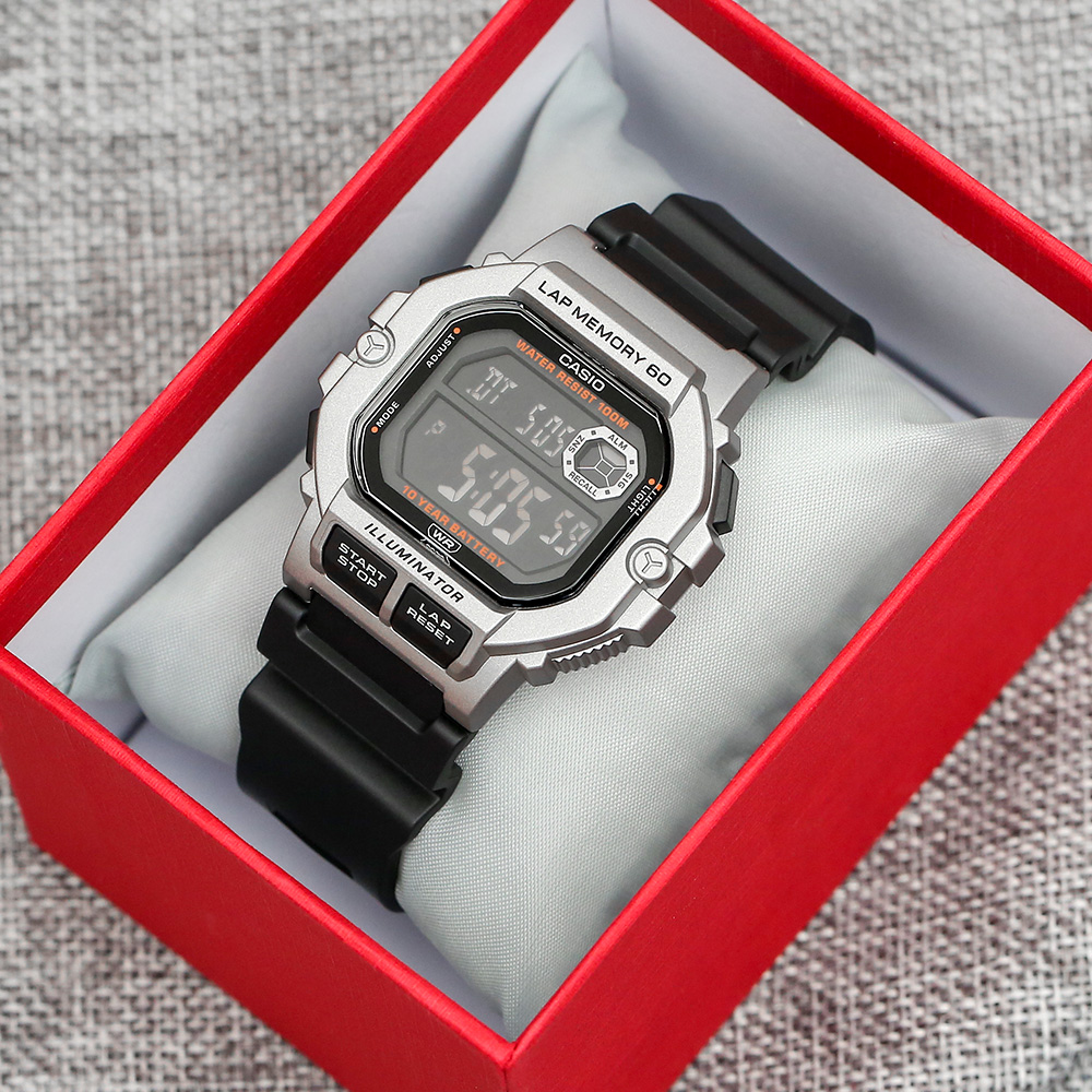 Đồng hồ Casio 44.5 mm Nam WS-1400H-1BVDF