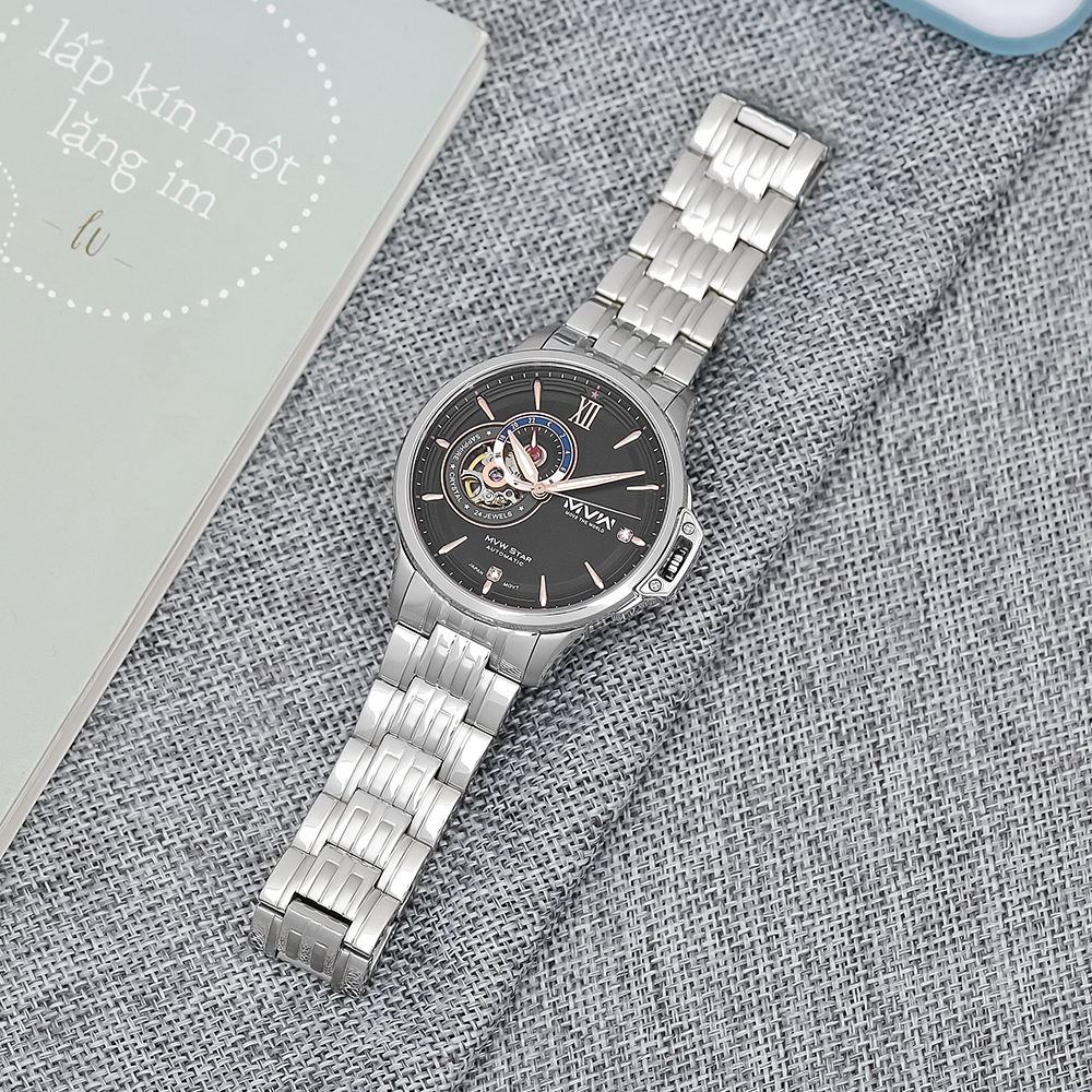 Đồng hồ MVW Star 41 mm Nam MSA003-02