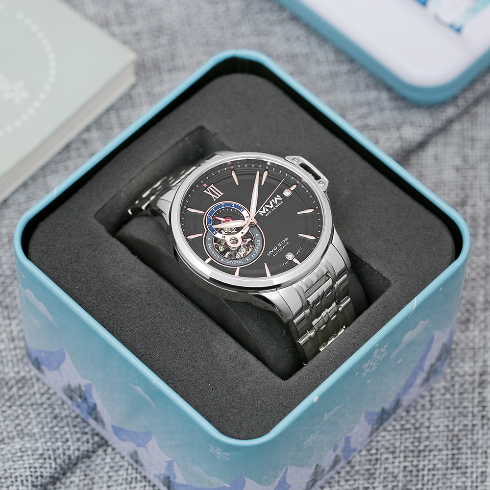 Đồng hồ MVW Star 41 mm Nam MSA003-02