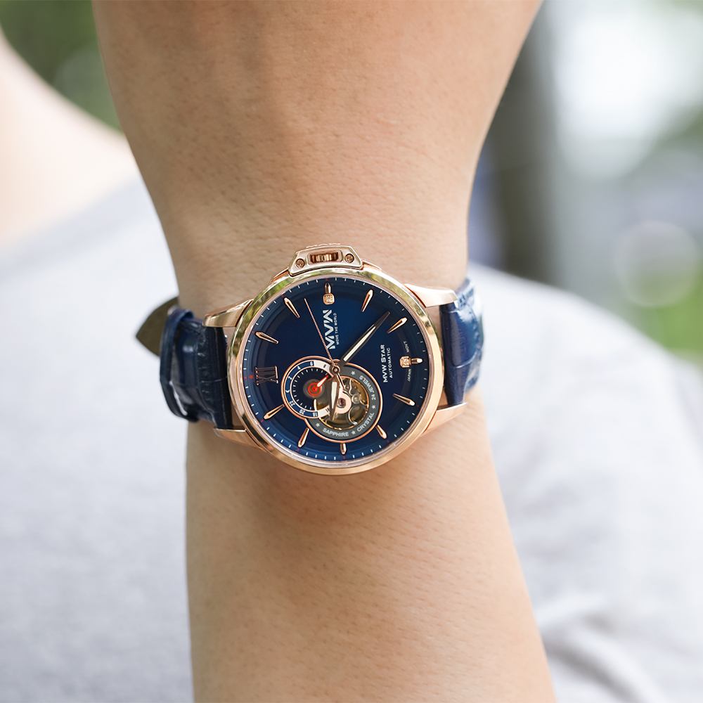Đồng hồ MVW Star 41 mm Nam MLA004-01