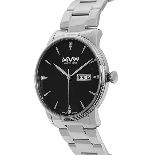 Đồng hồ MVW 41.5 mm Nam MS080-01 Màu Bạc