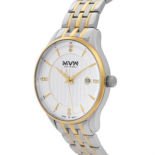 Đồng hồ MVW 41.5 mm Nam MS082-01 Màu Bạc