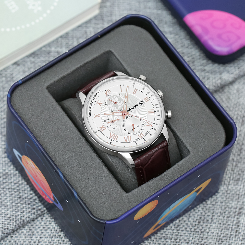 Đồng hồ MVW Sport 41 mm Nam ML071-01