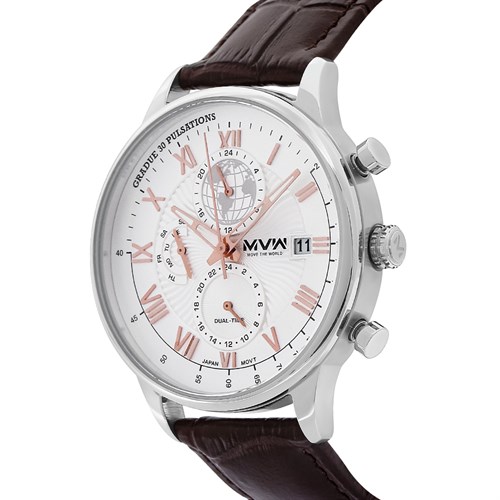 Đồng hồ MVW Sport 41 mm Nam ML071-01 Màu Nâu