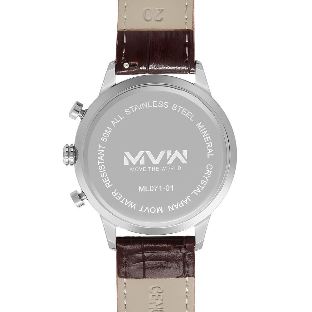 Đồng hồ MVW Sport 41 mm Nam ML071-01 - 4