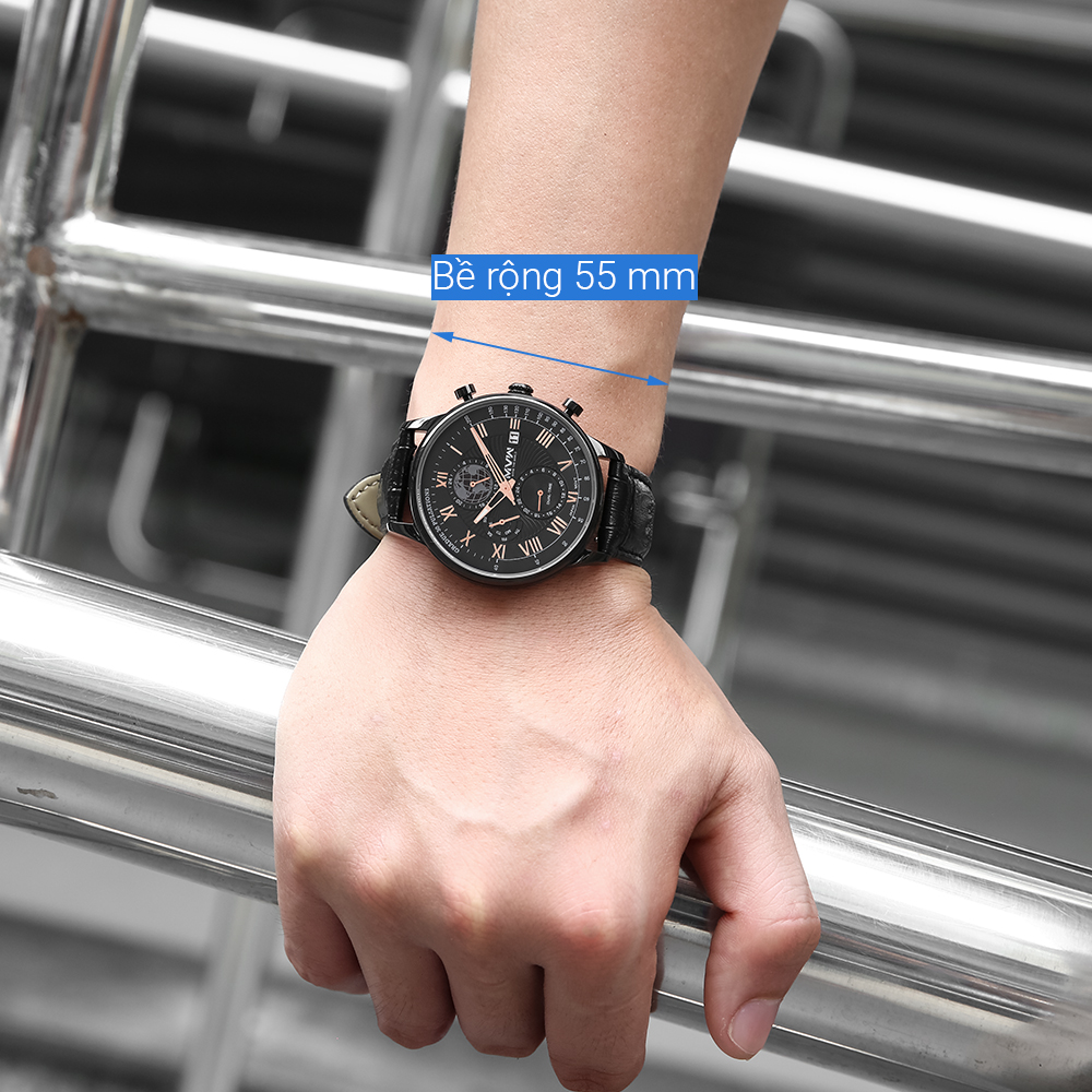 Đồng hồ MVW Sport 41 mm Nam ML071-02