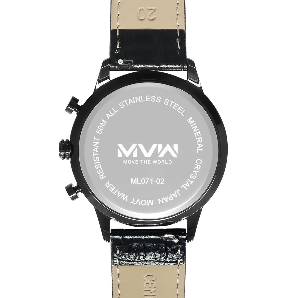Đồng hồ MVW Sport 41 mm Nam ML071-02 - 4