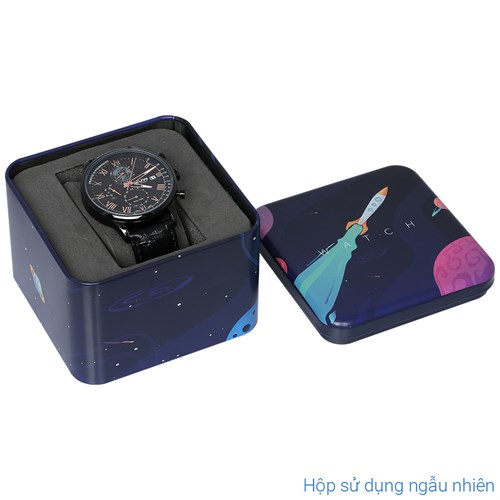 Đồng hồ MVW Sport 41 mm Nam ML071-02 Màu Đen