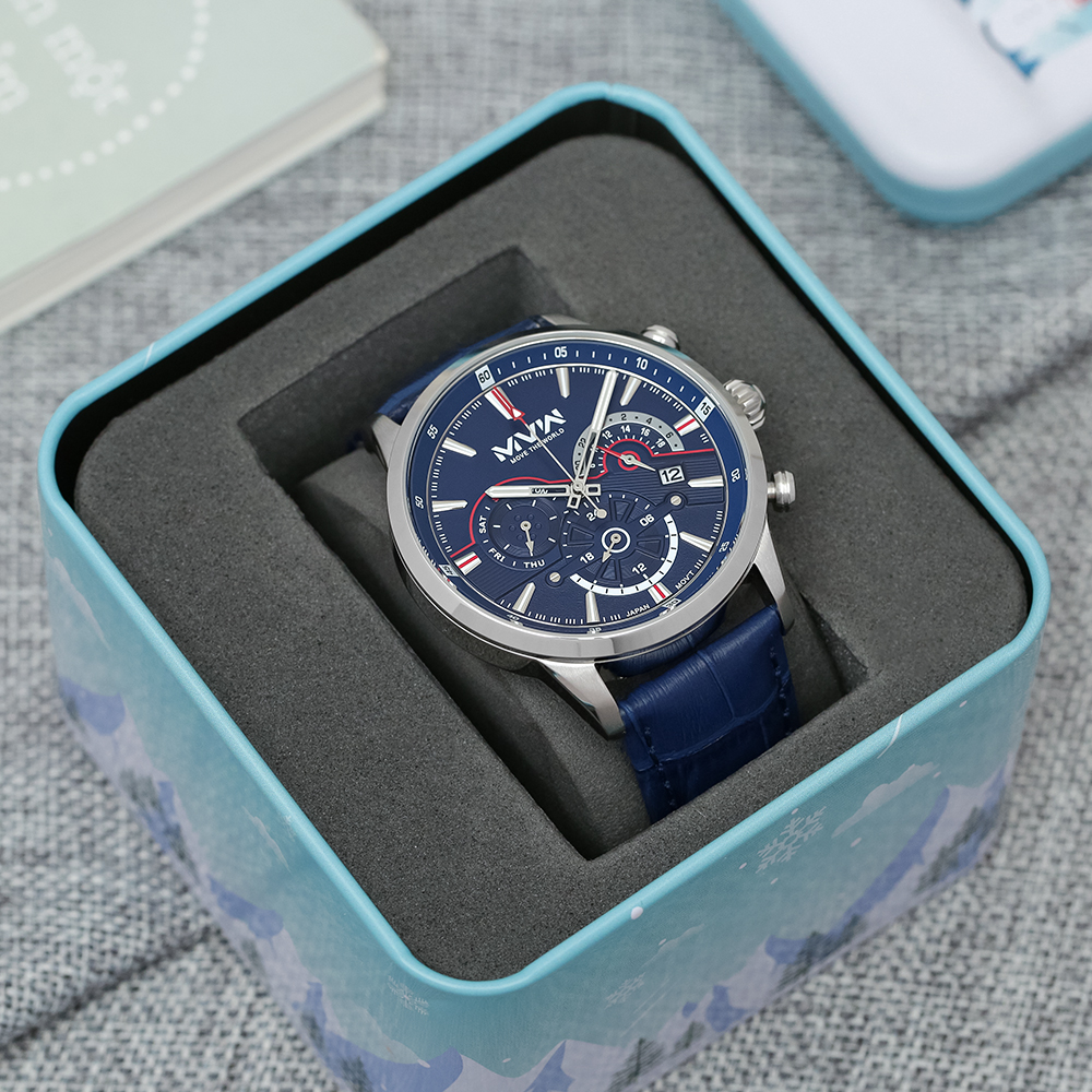 Đồng hồ MVW 43 mm Nam ML072-01-12