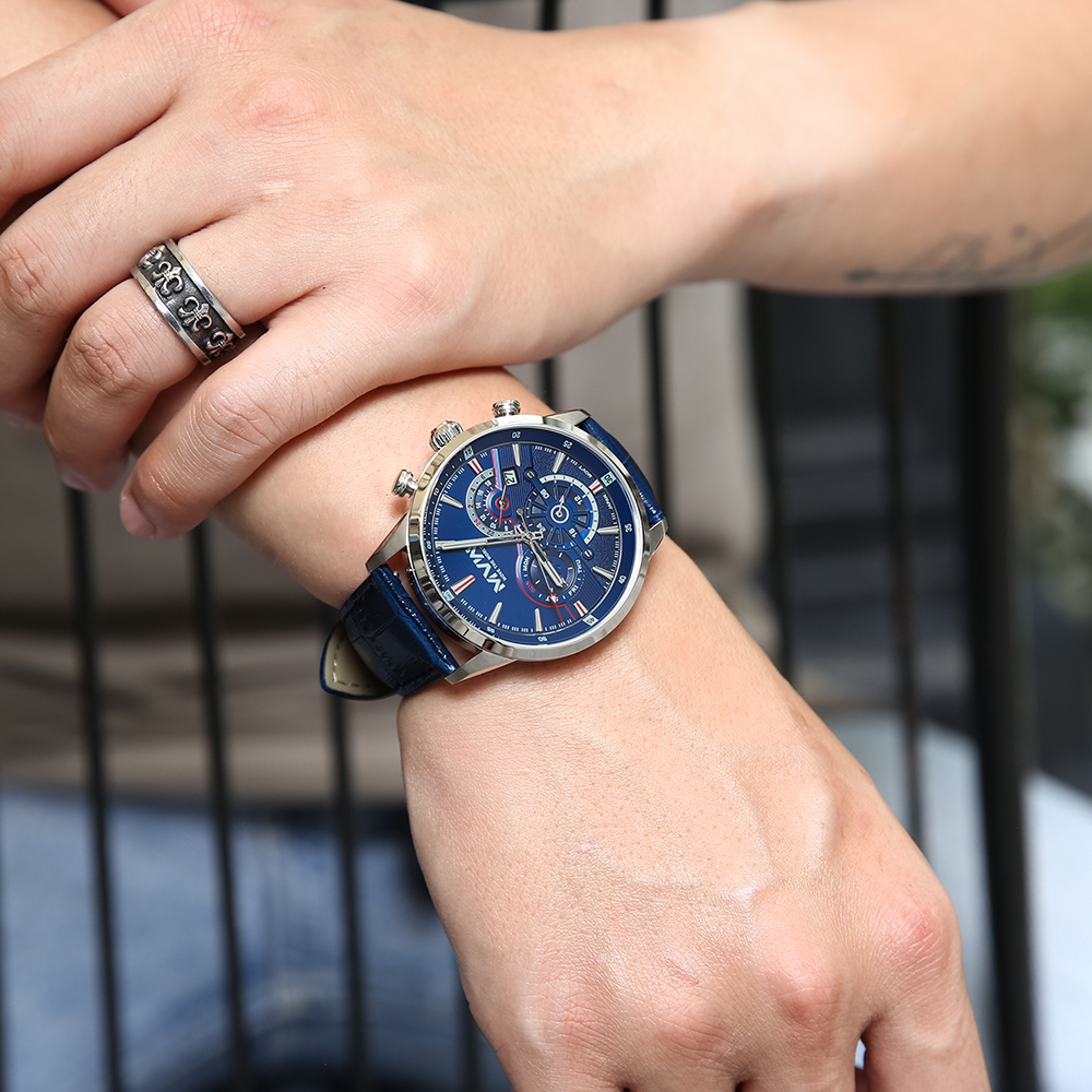 Đồng hồ MVW Sport 43 mm Nam ML072-01