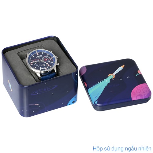 Đồng hồ MVW Sport 43 mm Nam ML072-01 Màu Xanh Dương