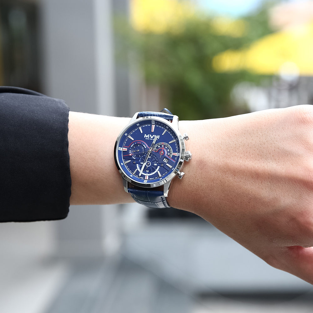 Đồng hồ MVW Sport 43 mm Nam ML072-01