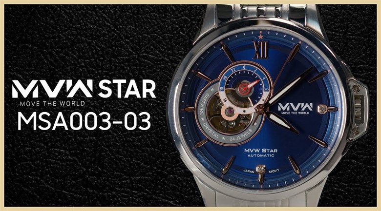 Đồng hồ MVW STAR 41 mm Nam MSA003-03