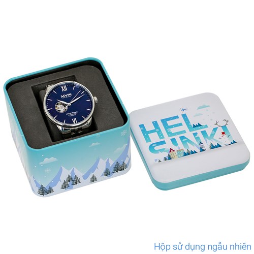 Đồng hồ MVW STAR 43 mm Nam MSA005-01 Màu Bạc