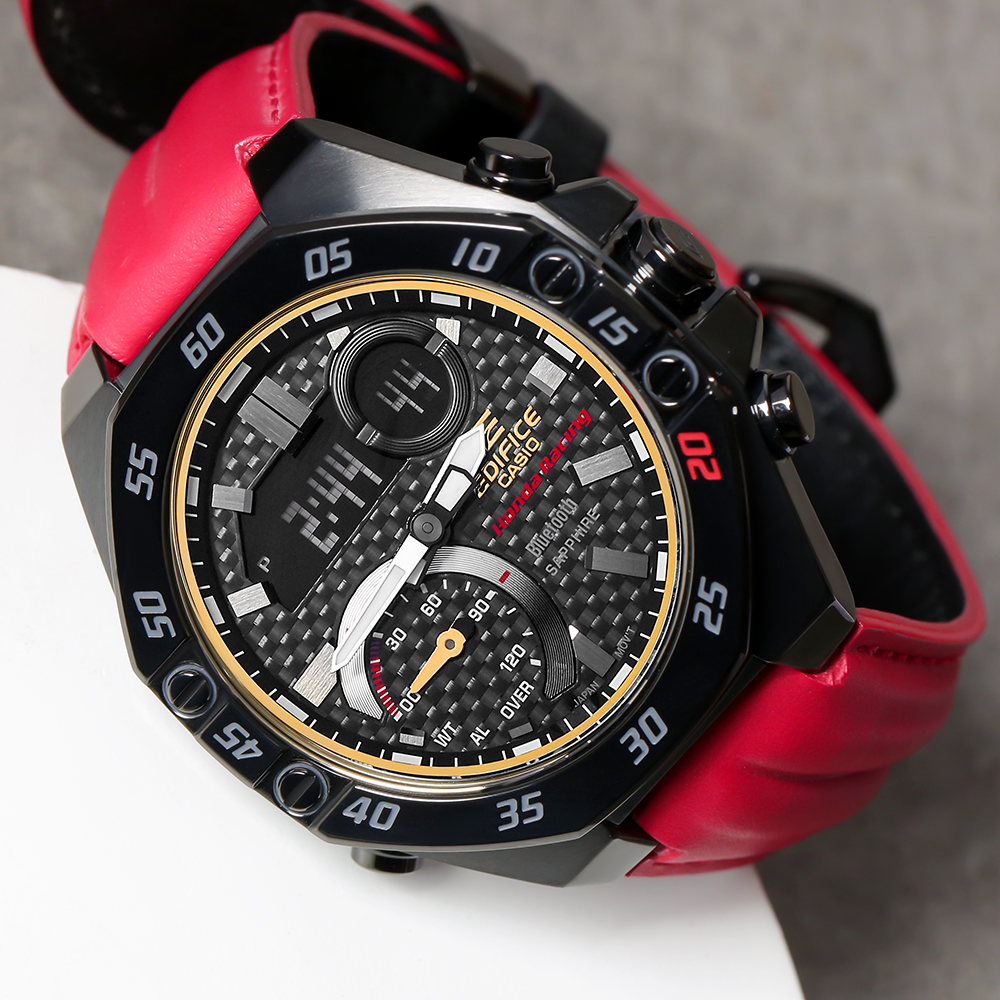 Đồng hồ EDIFICE CASIO 48.5 mm Nam ECB-10HR-1ADR