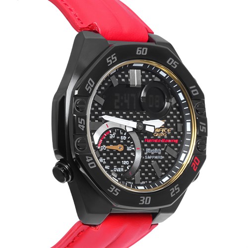 Đồng hồ EDIFICE CASIO 48.5 mm Nam ECB-10HR-1ADR Màu Đỏ