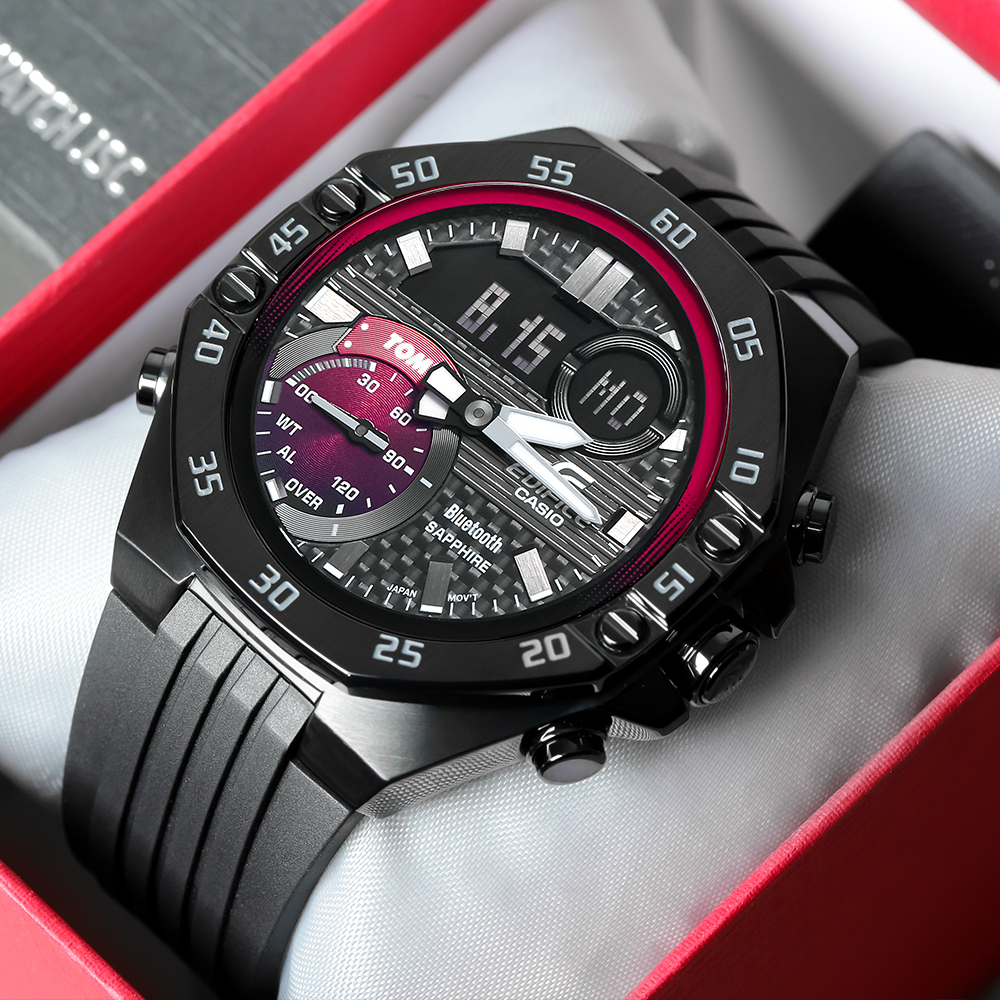 Đồng hồ EDIFICE CASIO 48.5 mm Nam ECB-10TMS-1ADR