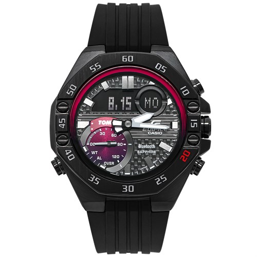 Đồng hồ EDIFICE CASIO 48.5 mm Nam ECB-10TMS-1ADR Màu Đen