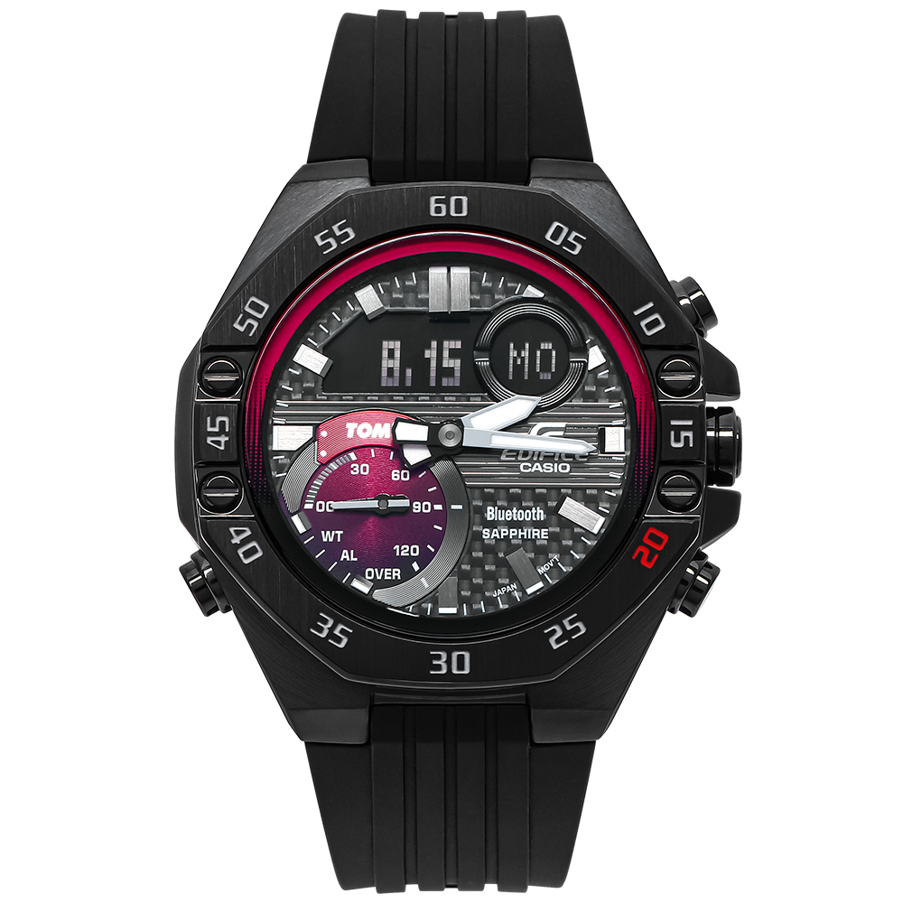 Đồng hồ EDIFICE CASIO 48.5 mm Nam ECB-10TMS-1ADR