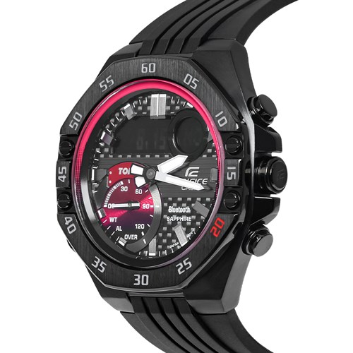 Đồng hồ EDIFICE CASIO 48.5 mm Nam ECB-10TMS-1ADR Màu Đen