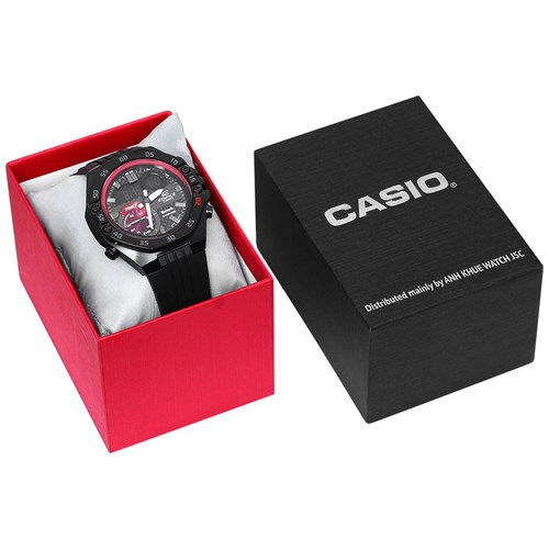Đồng hồ EDIFICE CASIO 48.5 mm Nam ECB-10TMS-1ADR Màu Đen