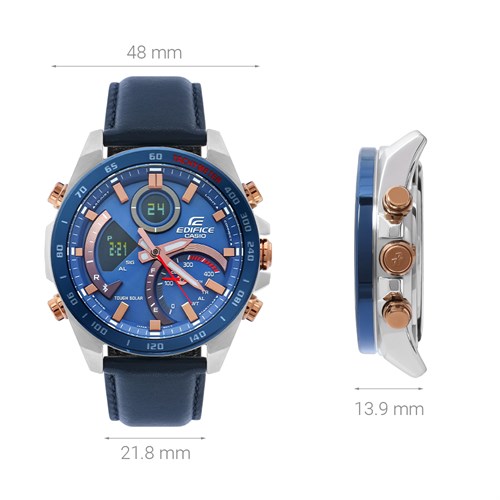 Đồng hồ EDIFICE CASIO 48 mm Nam ECB-900BL-2ADR Màu Xanh Dương