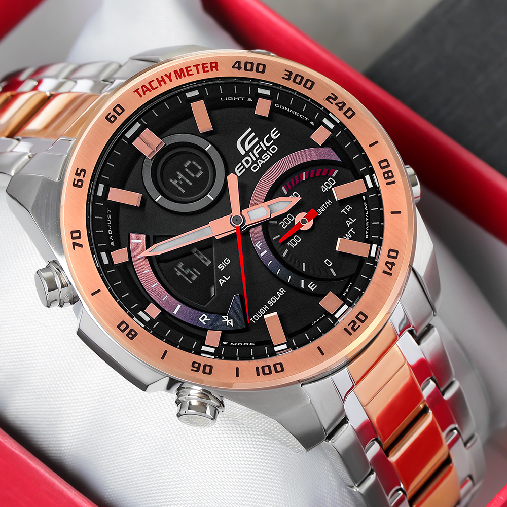 Đồng hồ EDIFICE CASIO 48 mm Nam ECB-900DC-1ADR