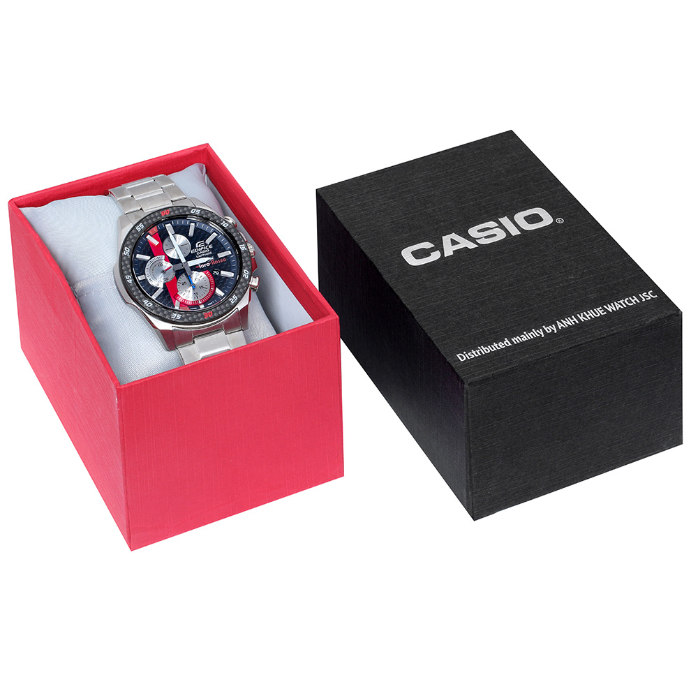Đồng hồ EDIFICE CASIO 45.6 mm Nam EFR-S567TR-2ADR Màu Bạc
