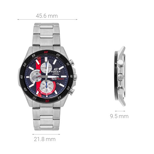 Đồng hồ EDIFICE CASIO 45.6 mm Nam EFR-S567TR-2ADR Màu Bạc