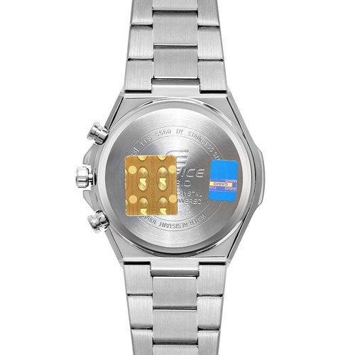 Đồng hồ EDIFICE CASIO 45.4 mm Nam EFS-S560D-1AVUDF Màu Bạc