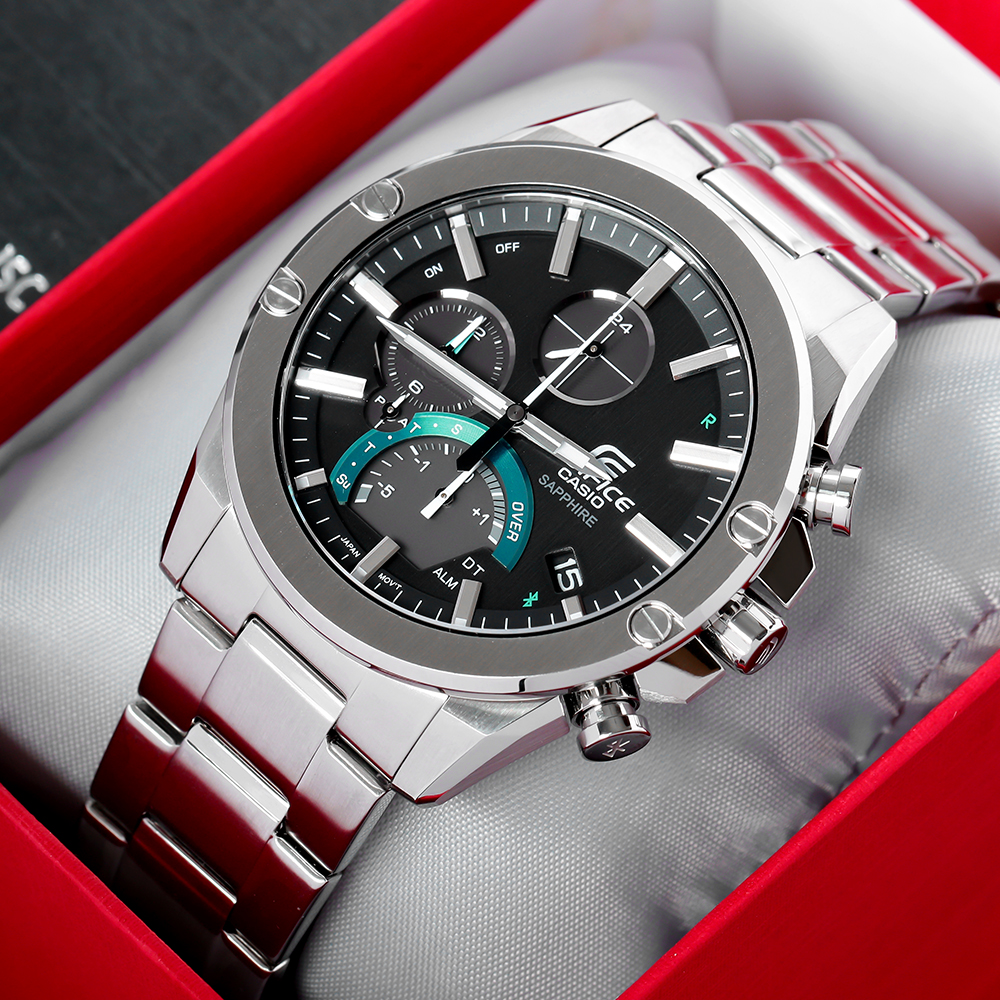 Đồng hồ EDIFICE CASIO 45.6 mm Nam EQB-1000D-1ADR