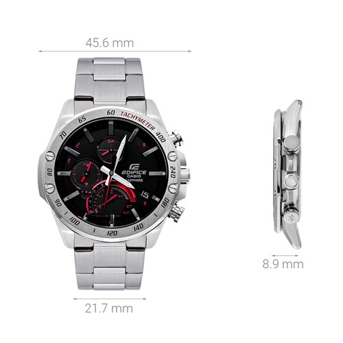 Đồng hồ EDIFICE CASIO 45.6 mm Nam EQB-1000XD-1ADR Màu Bạc