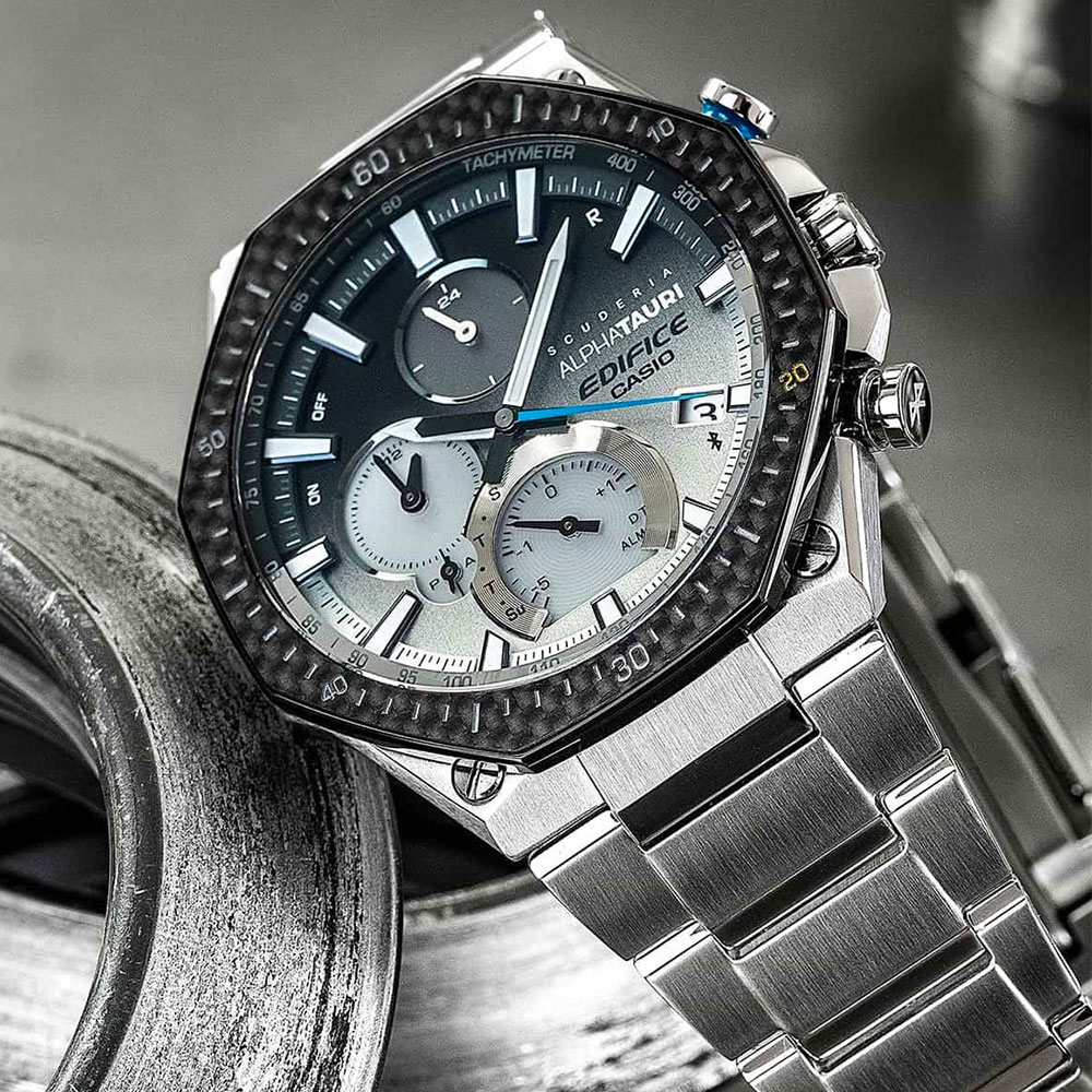 Đồng hồ EDIFICE CASIO 44.6 mm Nam EQB-1100AT-2ADR