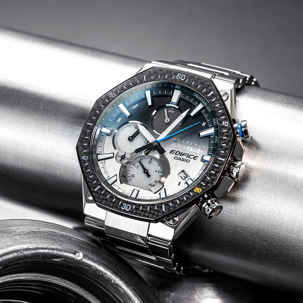 Đồng hồ EDIFICE CASIO 44.6 mm Nam EQB-1100AT-2ADR