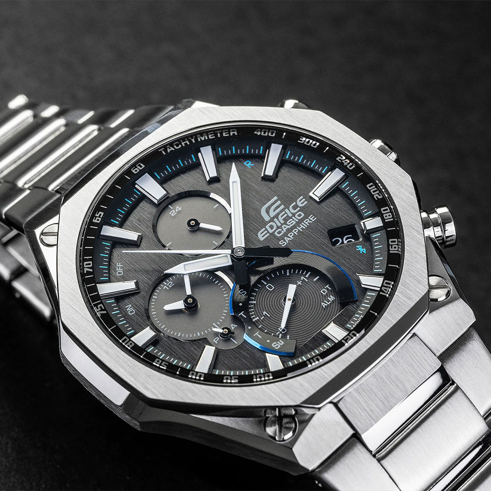 Đồng hồ EDIFICE CASIO 44.6 mm Nam EQB-1100D-1ADR-3