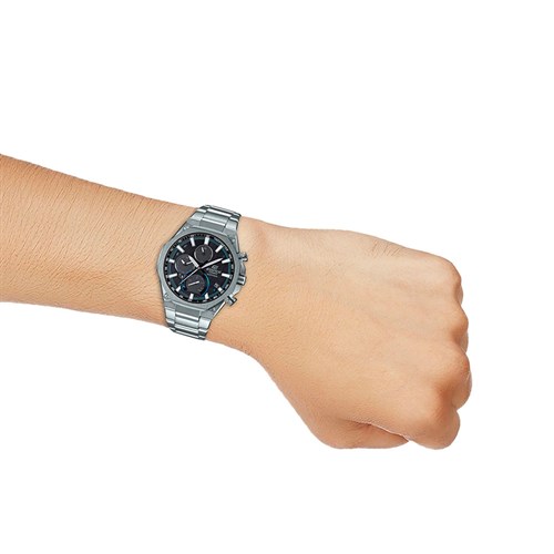 Đồng hồ EDIFICE CASIO 44.6 mm Nam EQB-1100D-1ADR Màu Bạc