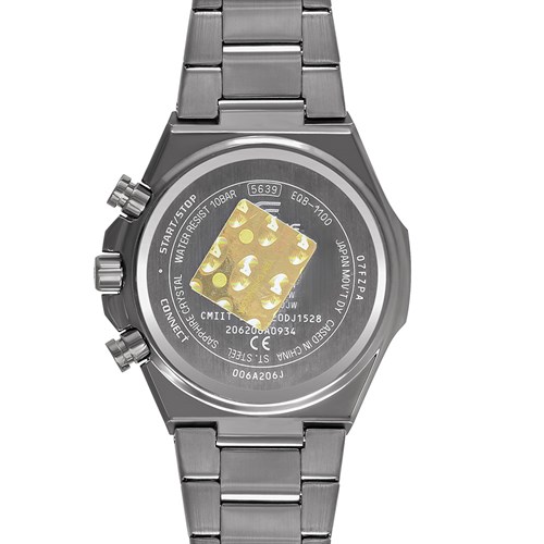 Đồng hồ EDIFICE CASIO 44.6 mm Nam EQB-1100DC-1ADR Màu Xám