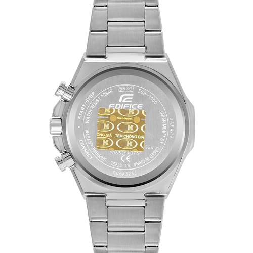 Đồng hồ EDIFICE CASIO 44.6 mm Nam EQB-1100XDB-2ADR Màu Bạc