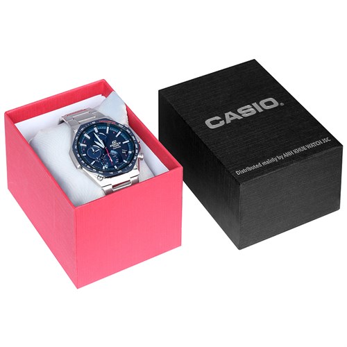 Đồng hồ EDIFICE CASIO 44.6 mm Nam EQB-1100XDB-2ADR Màu Bạc